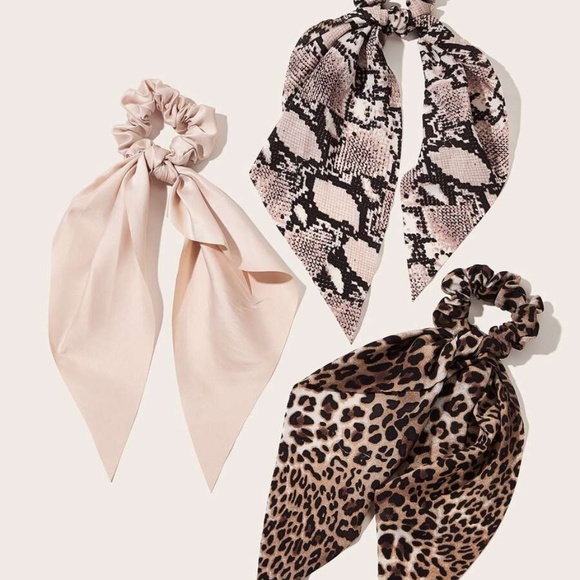 Hair tie set -3 - Picture 2 of 3